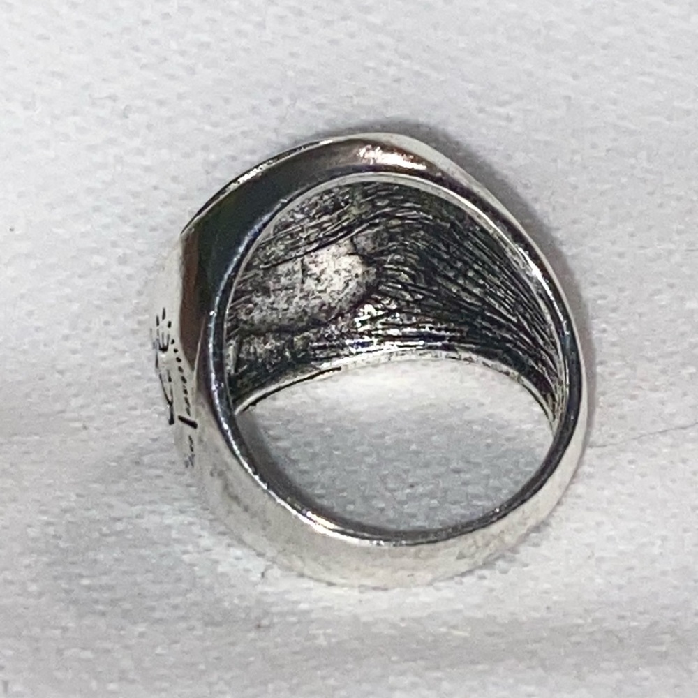 Silver Plated Anchor Styled Statement Ring! 10 - image 4